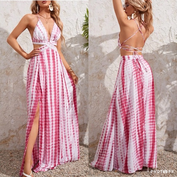 Astrid Criss Cross Maxi Dress